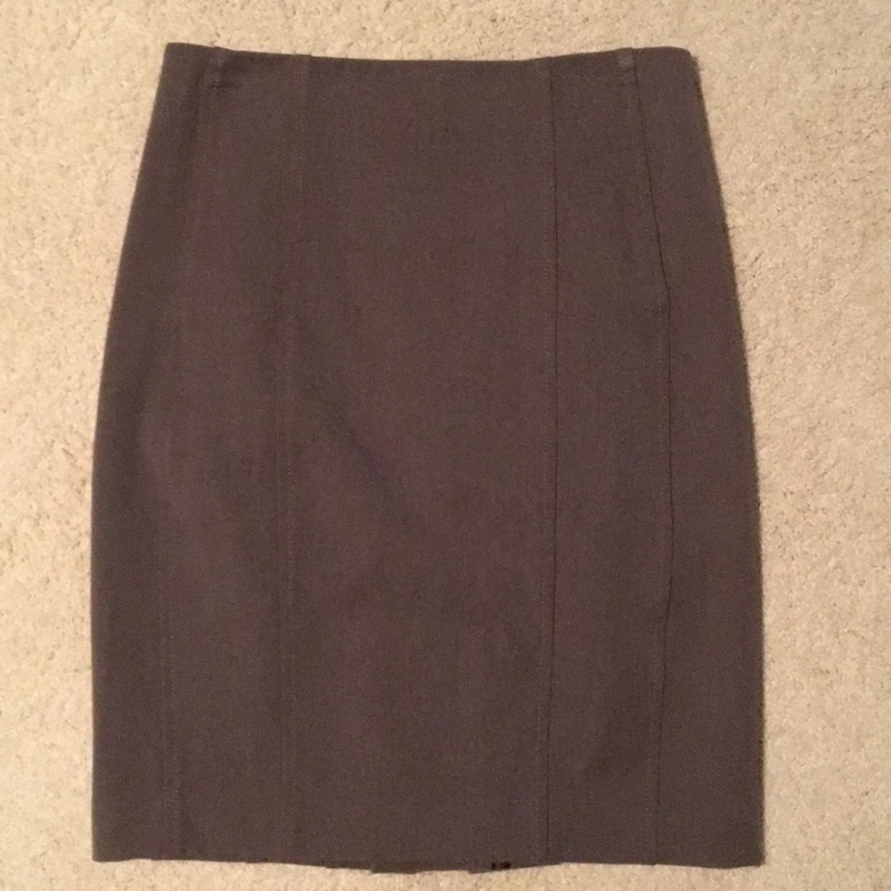 Express brown pencil skirt size 4
